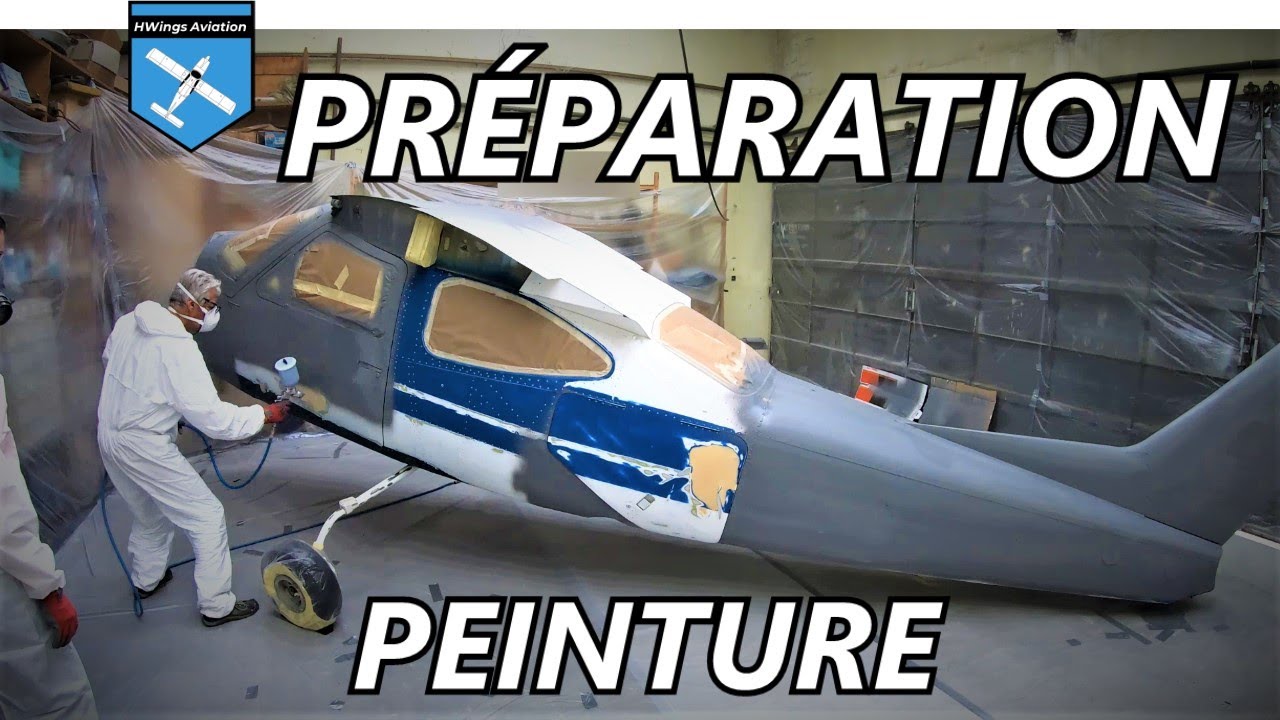 Préparation de Mon Avion à sa Peinture !