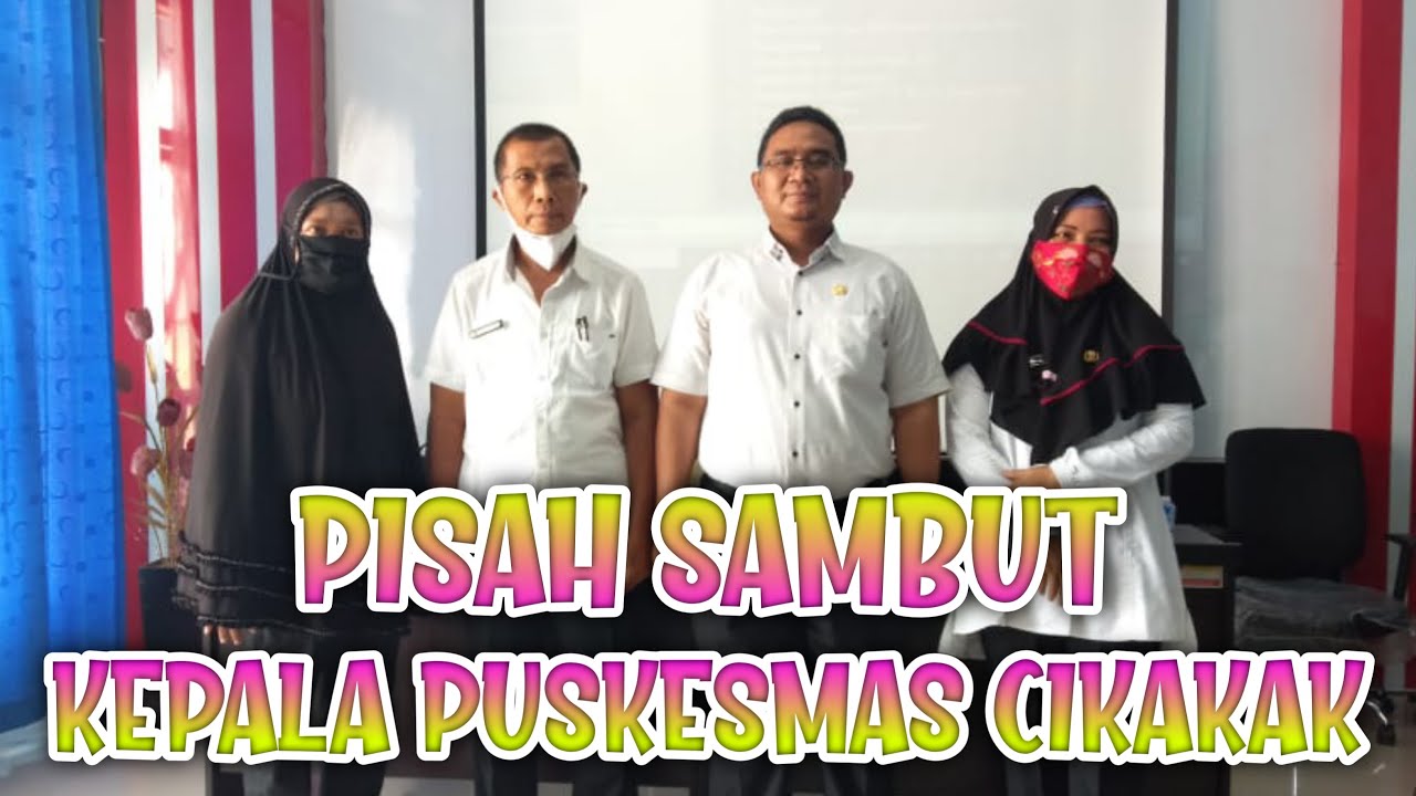 Pisah sambut Kepala Puskesmas