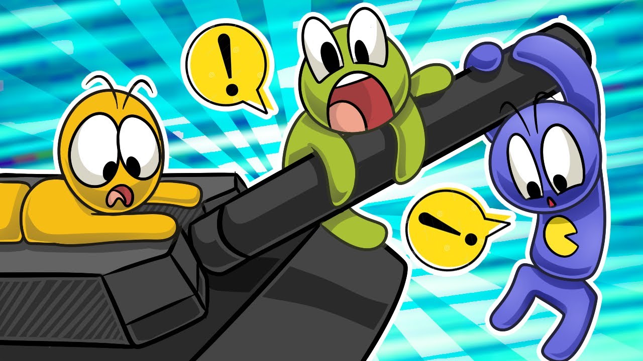 ELE TEM UM TANQUE DE GUERRA! 😱