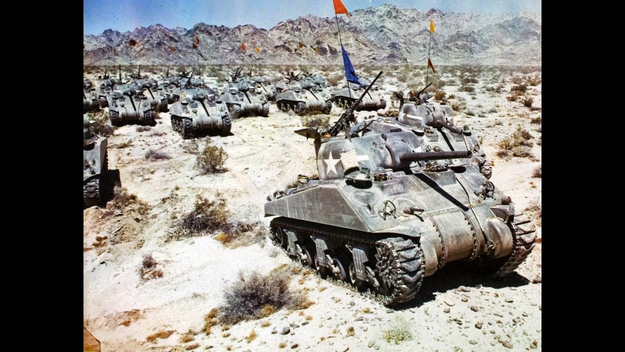 Walk Aound El Alamein Sherman