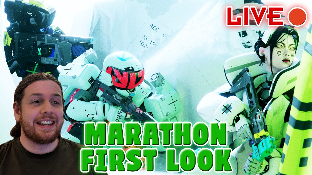 The FIRST GAMES WITH VIEWERS NOT on Fortnite?! - Marathon
