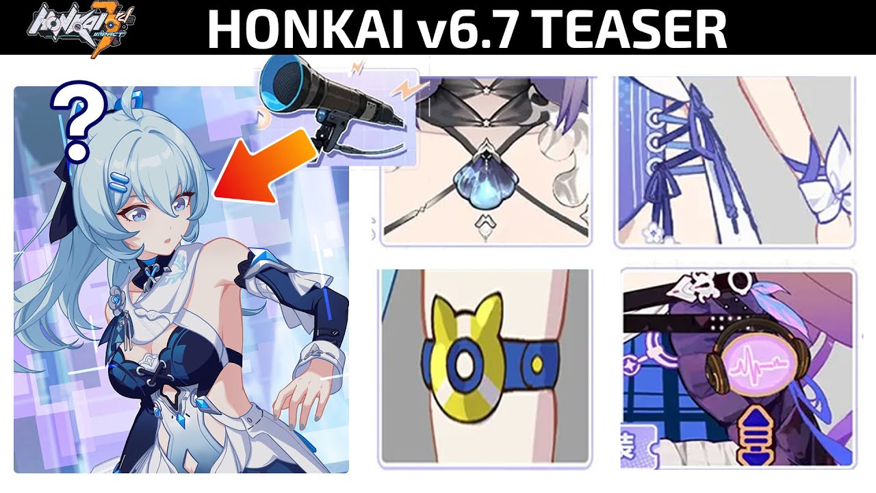 Honkai v6.7 Тизер - Новая Валькирия и ЧЕТЫРЕ наряда