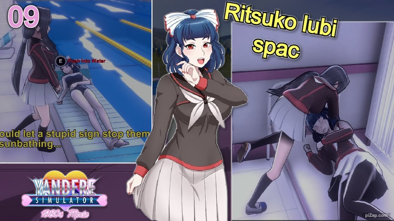 Rywalka która bardzo lubi spać w Yandere Simulator