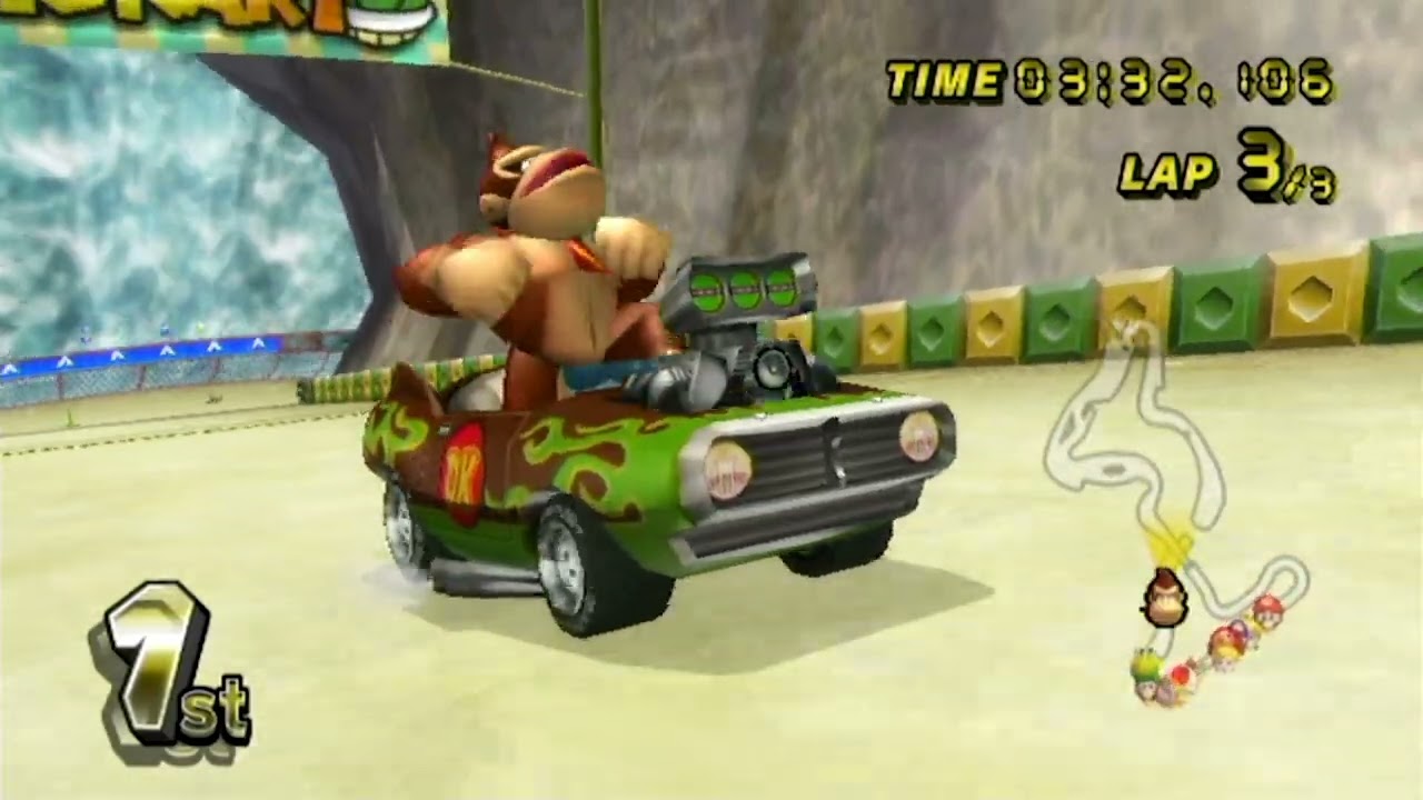 Mario Kart Wii - 50cc Star Cup - Donkey Kong