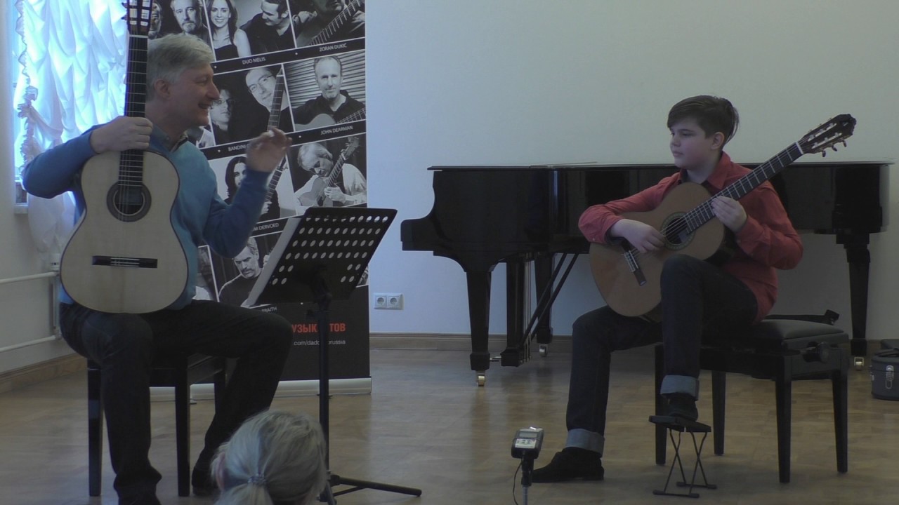 Fabio Zanon: master class 2017, Moscow - Guitar Virtuosi festival [2/3]