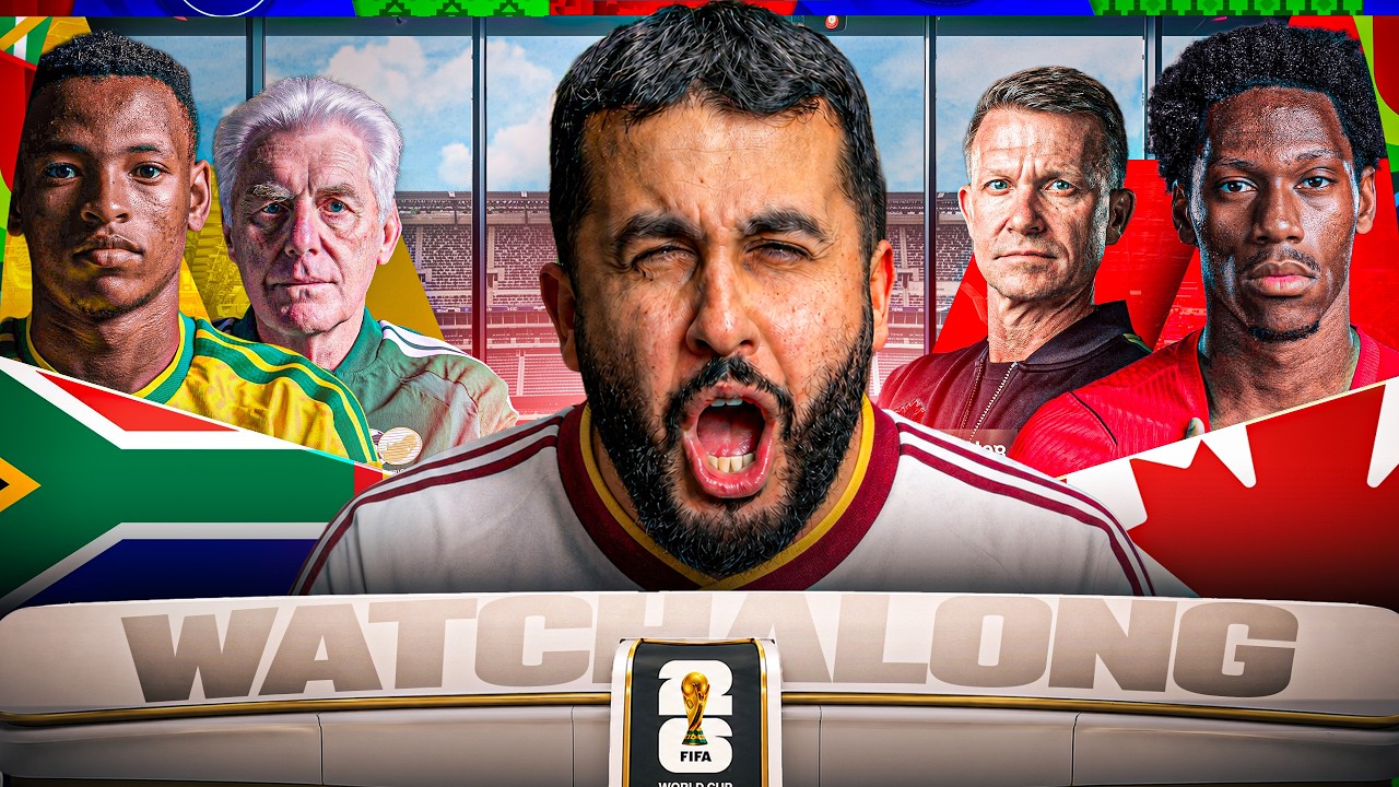SOUTH AFRICA VS CANADA I WORLD CUP 2026 WATCHALONG!