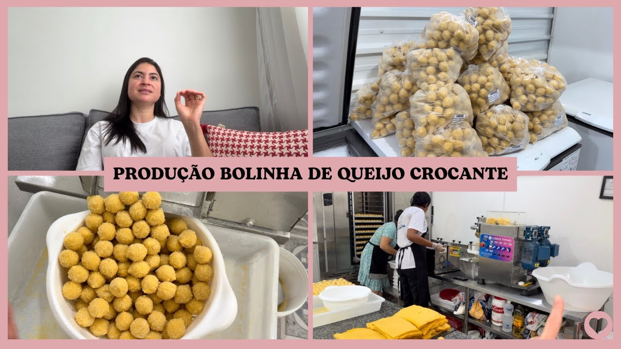 Dia de produção com dicas para o empanamento da bolinha crocante | Bate papo 