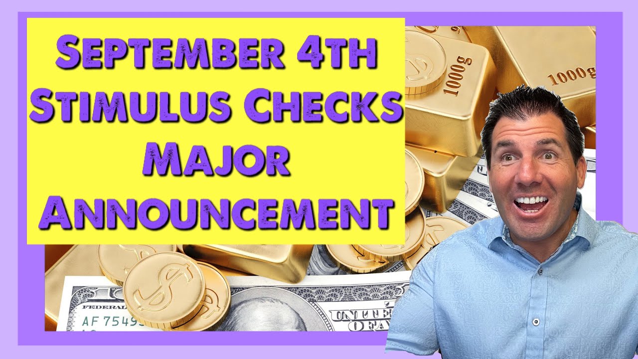 4 сентября: стимулирующие выплаты и важное объявление