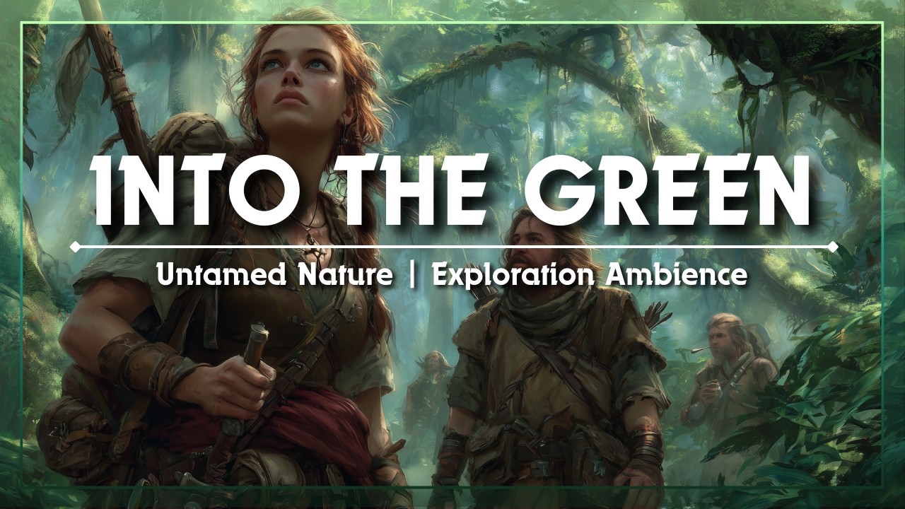 Jungle Expedition | Lost Emerald Kingdom | TTRPG Exploration Music | 1 Hour