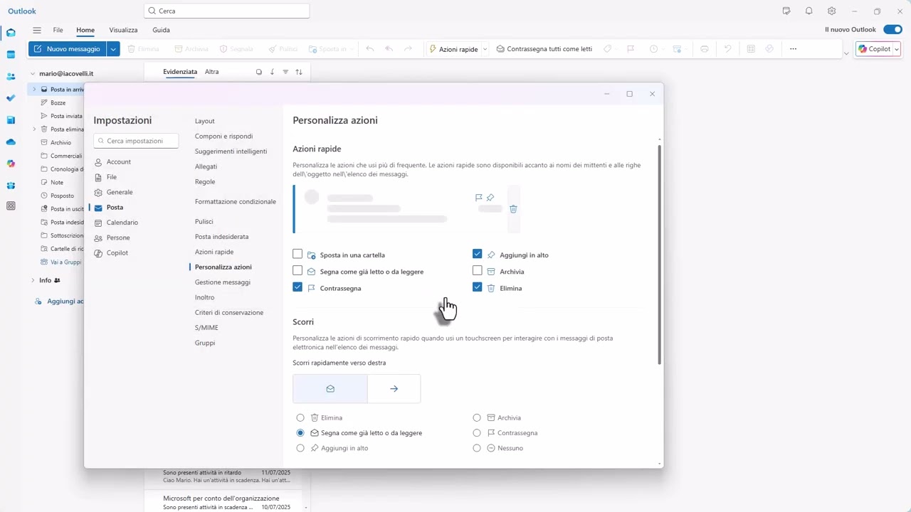 Come Personalizzare il Nuovo Outlook: Impostazioni, Layout e Area di Lavoro Ottimizzata