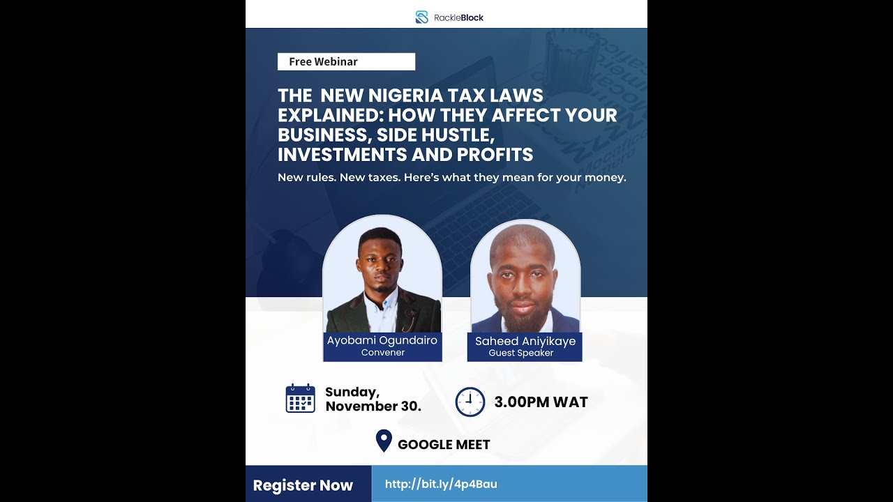 The New Nigerian Tax Laws Explained | Rackleblock Technologies