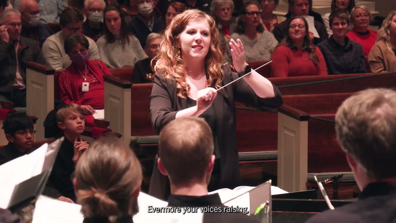 Angels from the Realms of Glory; arr. Dan Forrest; performed by Bel Canto Company & Gate City Voices