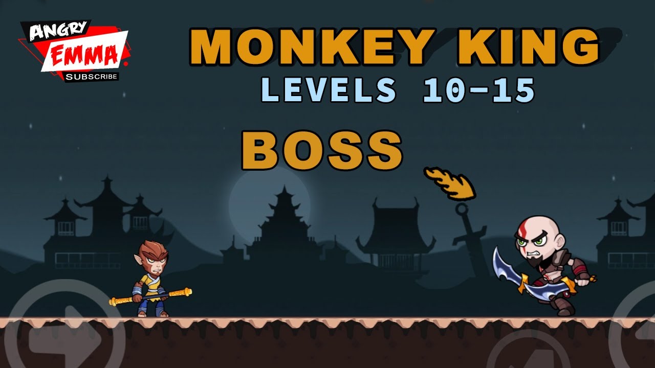 Monkey King: Myth of Skull - Levels 10-15 + BOSS