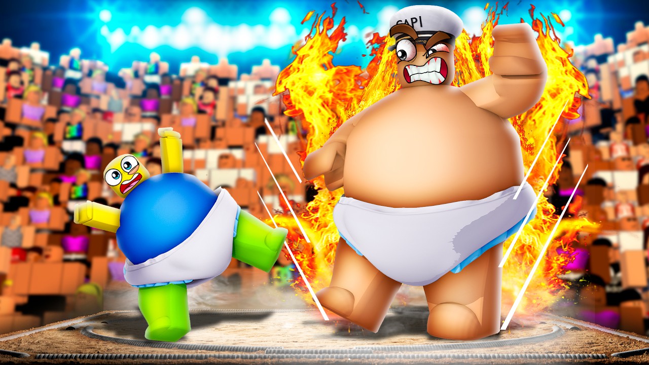 Becoming the BEST SUMO WRESTLER in ROBLOX