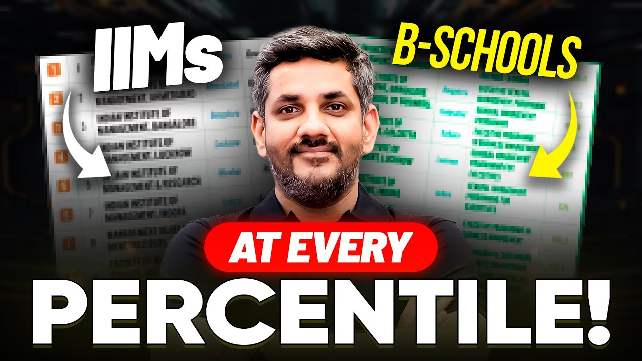 CAT 2024: Best IIMs & B School at EVERY PERCENTILE ⚡️