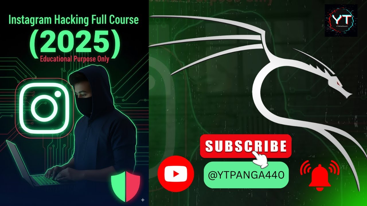 Instagram Hacking Full Course (2025) | Ethical Hacking & Security Awareness