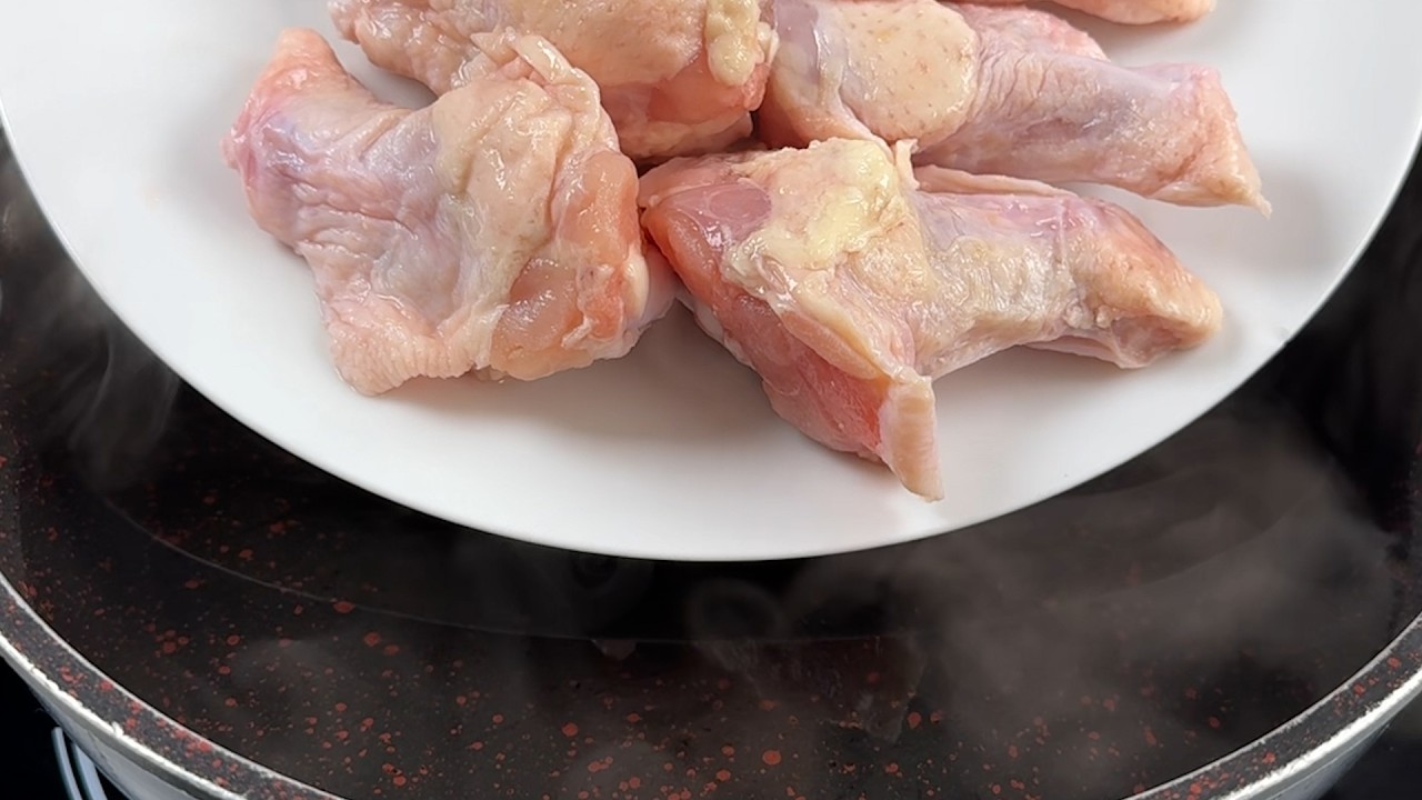 Don’t fry chicken anymore, cook it in water!