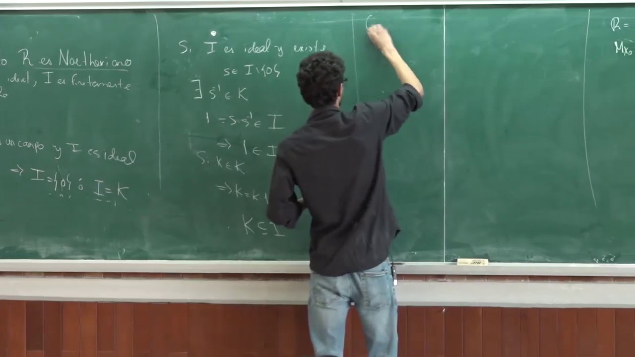 Una mirada a la geometría algebraica