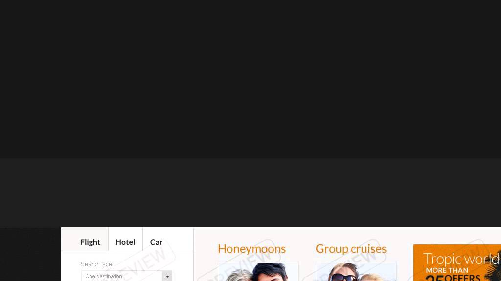 Travel Agency Website Template