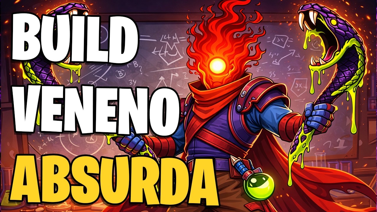 AQUELA BUILD DE VENENO QUE DERRETE TUDO! DEAD CELLS (AJUDE O CANAL!)