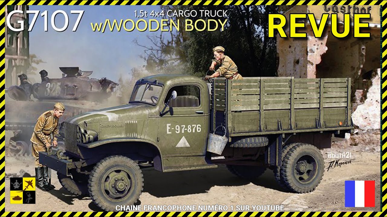 ✅ Plastikdream Revue: Miniart Chevrolet G7107 1/35