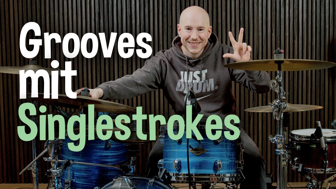 🎶 Diese 3 Grooves beweisen: Single Strokes sind mehr als nur Fills