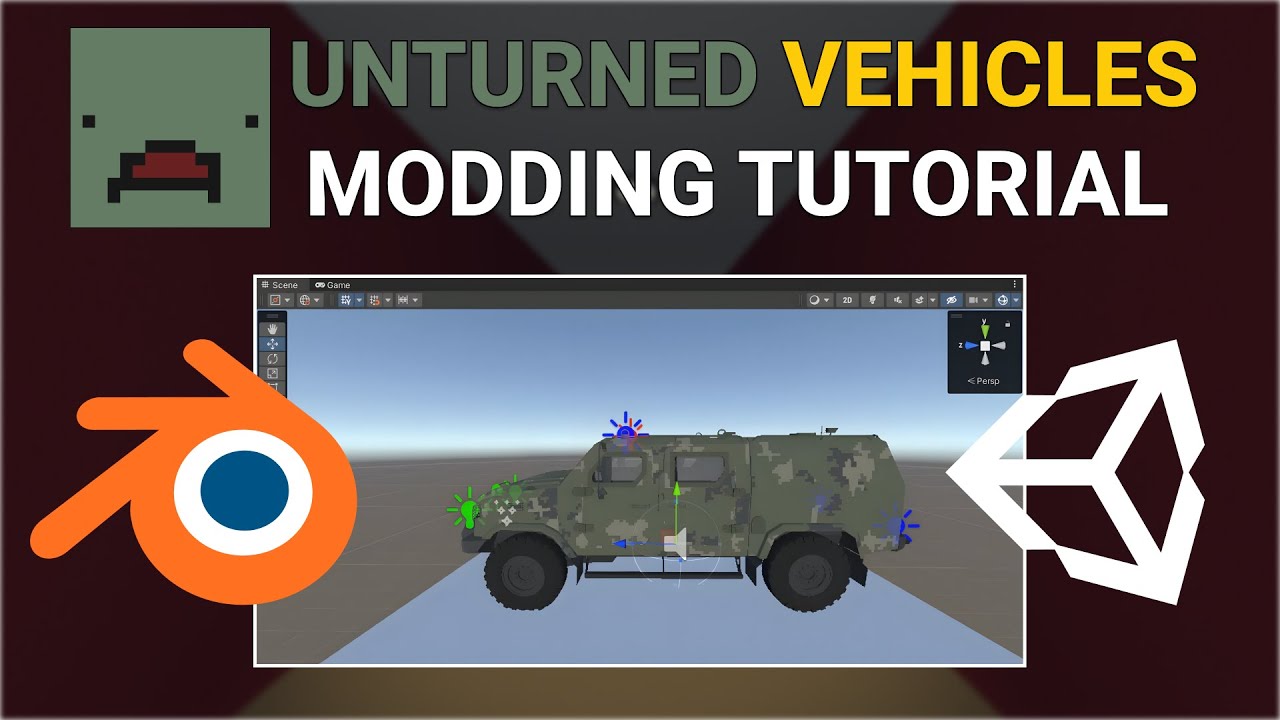 Как создать свой транспорт в Unturned (Unity + Blender)