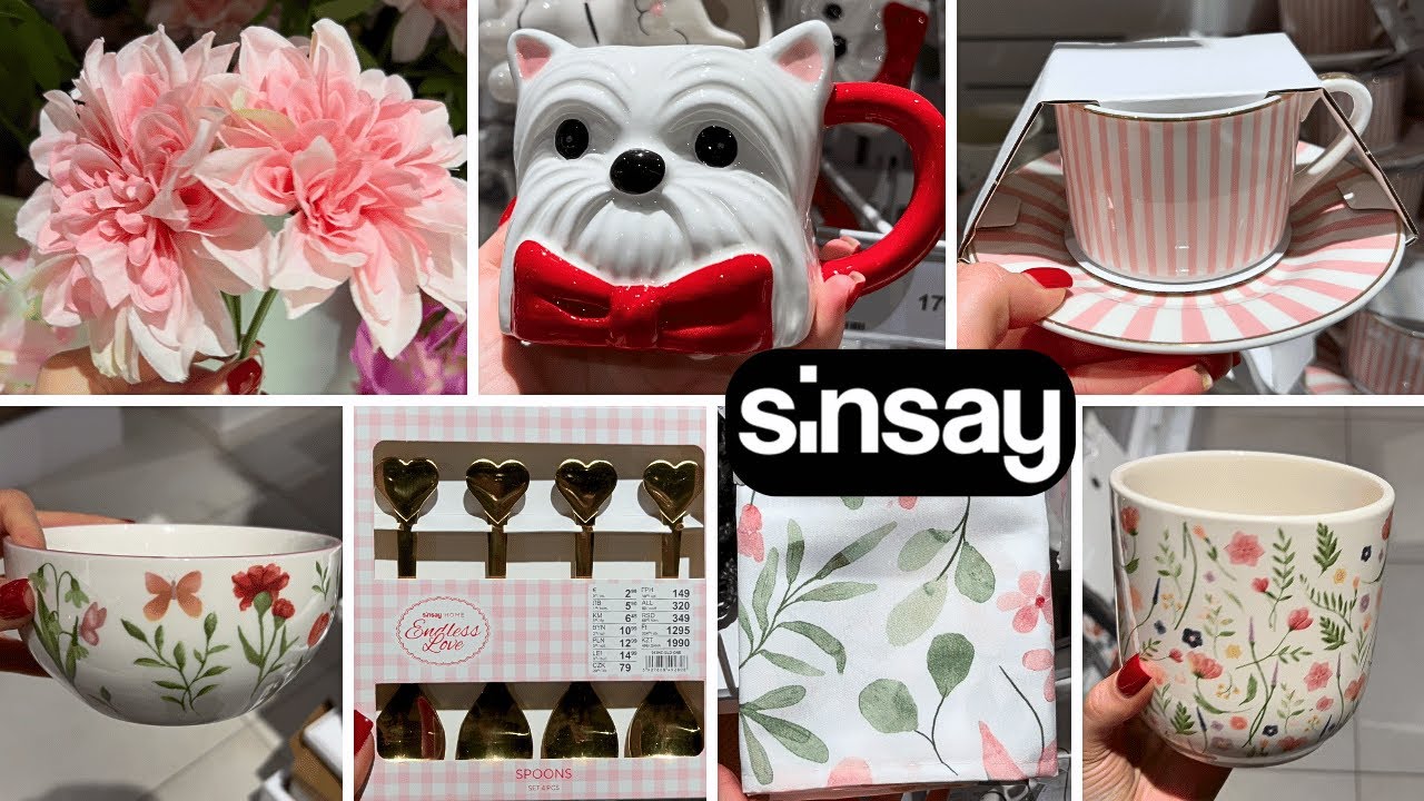 🌷 NEW in SINSAY 🌸 Home Decor Floral Finds