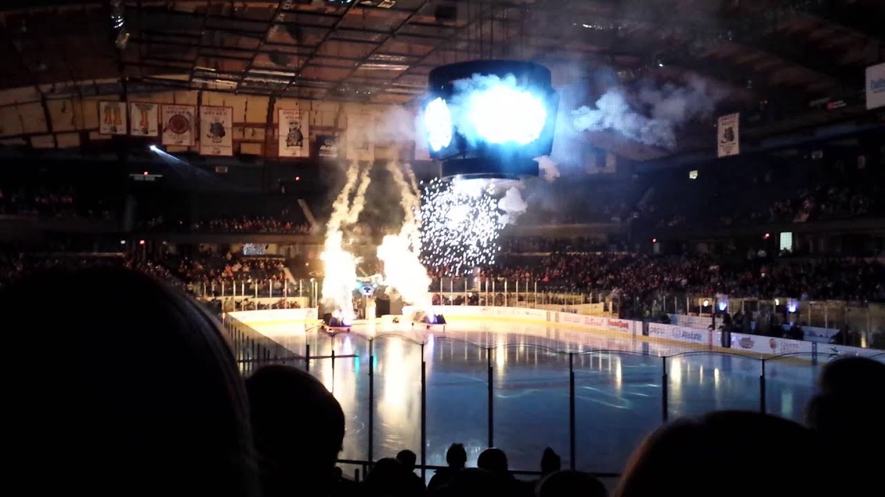 Williams first hockey game