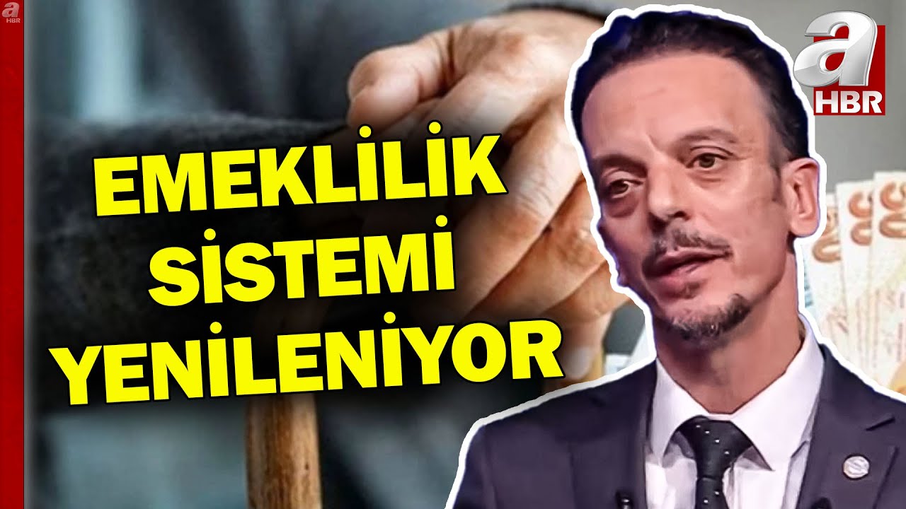 Emeklilik Sistemi Yenileniyor! Yeni Sistemle İlgili Tüm Detayları Emin Yılmaz Tek Tek Anlattı