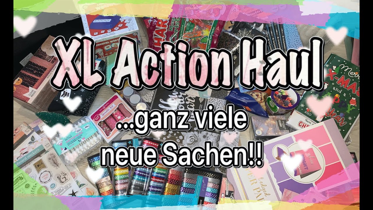 XL Action Haul (deutsch) ganz viel neues!! Scrapbook basteln mit Papier, DIY
