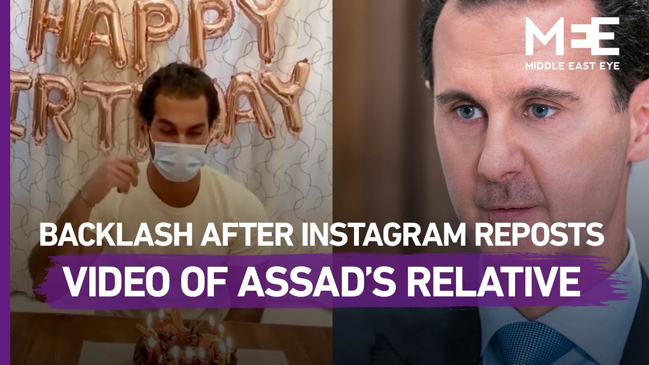 Instagram deletes tweet showing Assad’s relative celebrating birthday after backlash