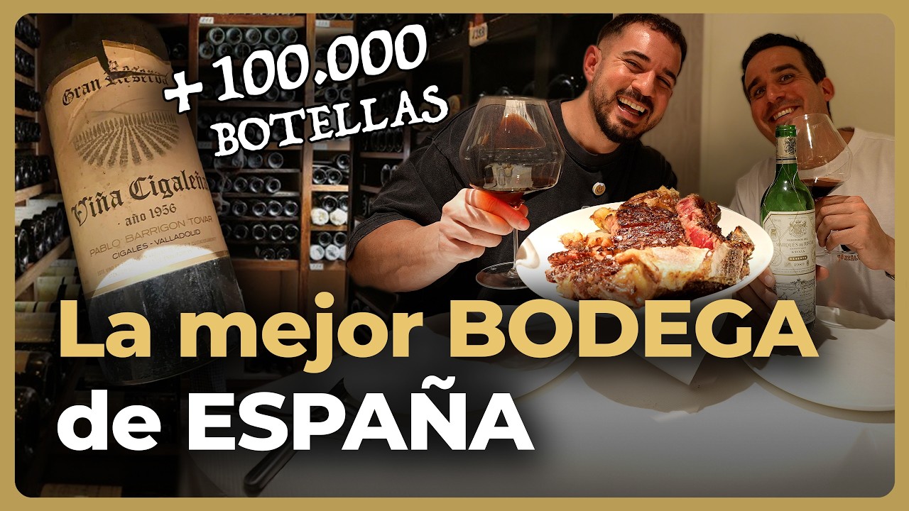 El RESTAURANTE con MEJOR BODEGA de ESPA&Ntilde;A: REKONDO en PA&Iacute;S VASCO