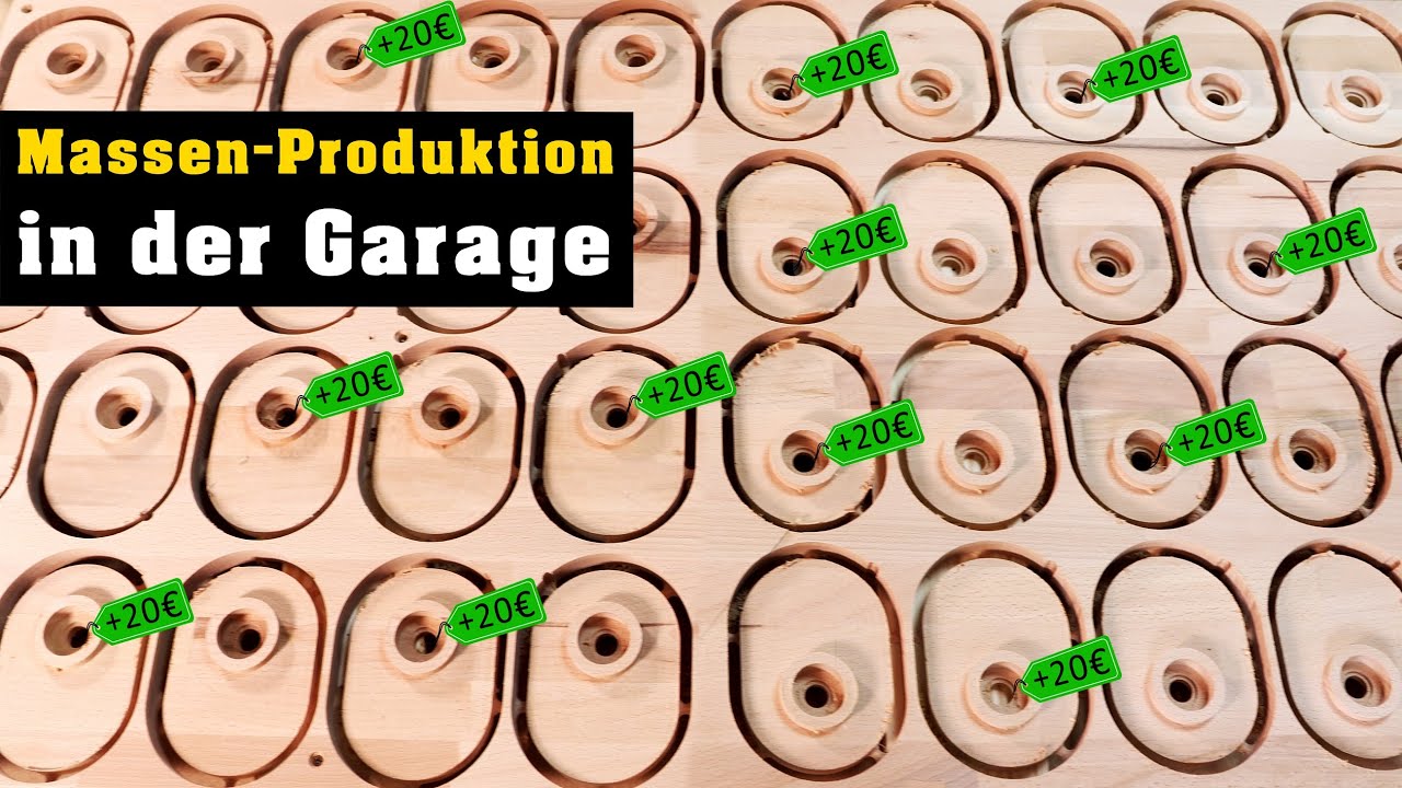 Eigene PRODUKTE mit CNC FR&Auml;SE herstellen und Geld verdienen mit Etsy Online Shop!