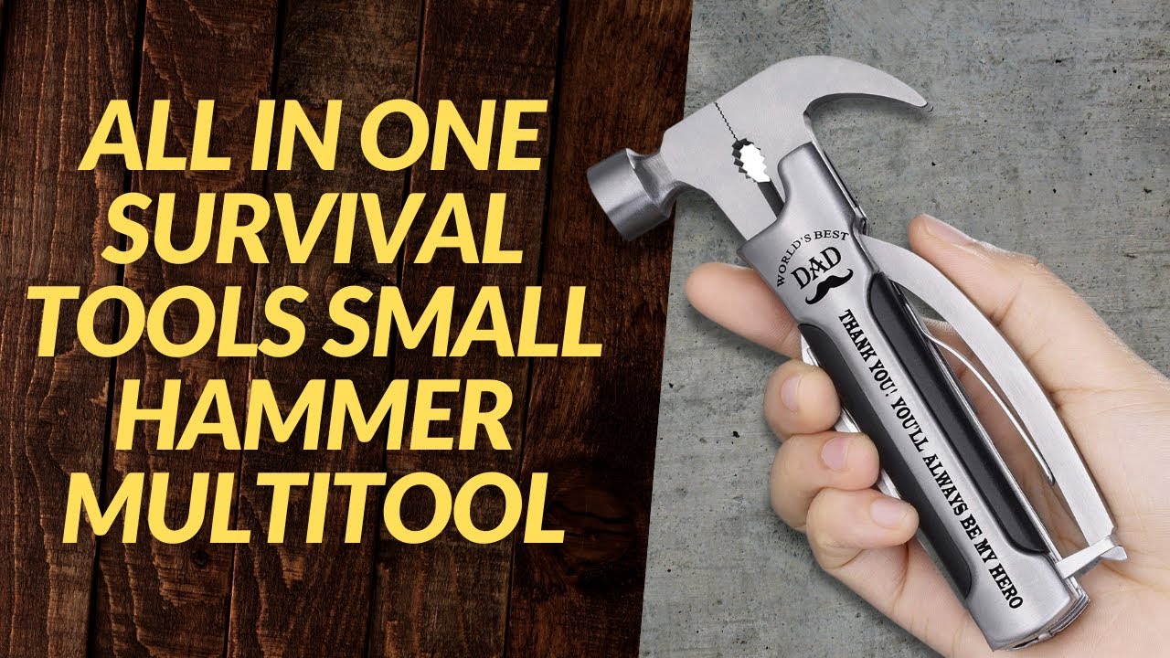 All in One Survival Tools Small Hammer Multitool