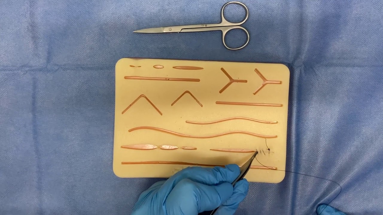 Continiuos Suturing  - Over and over & Blanket suturing