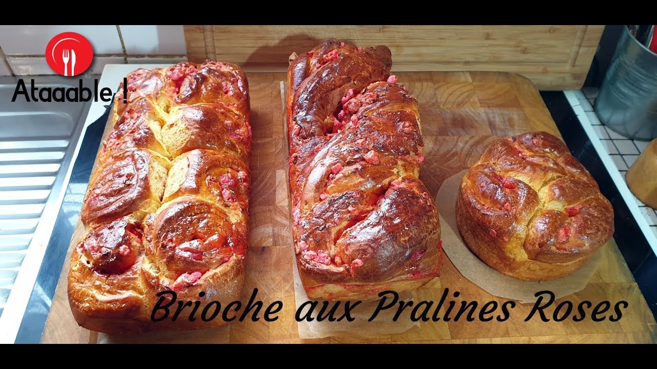 Brioche aux Pralines Roses