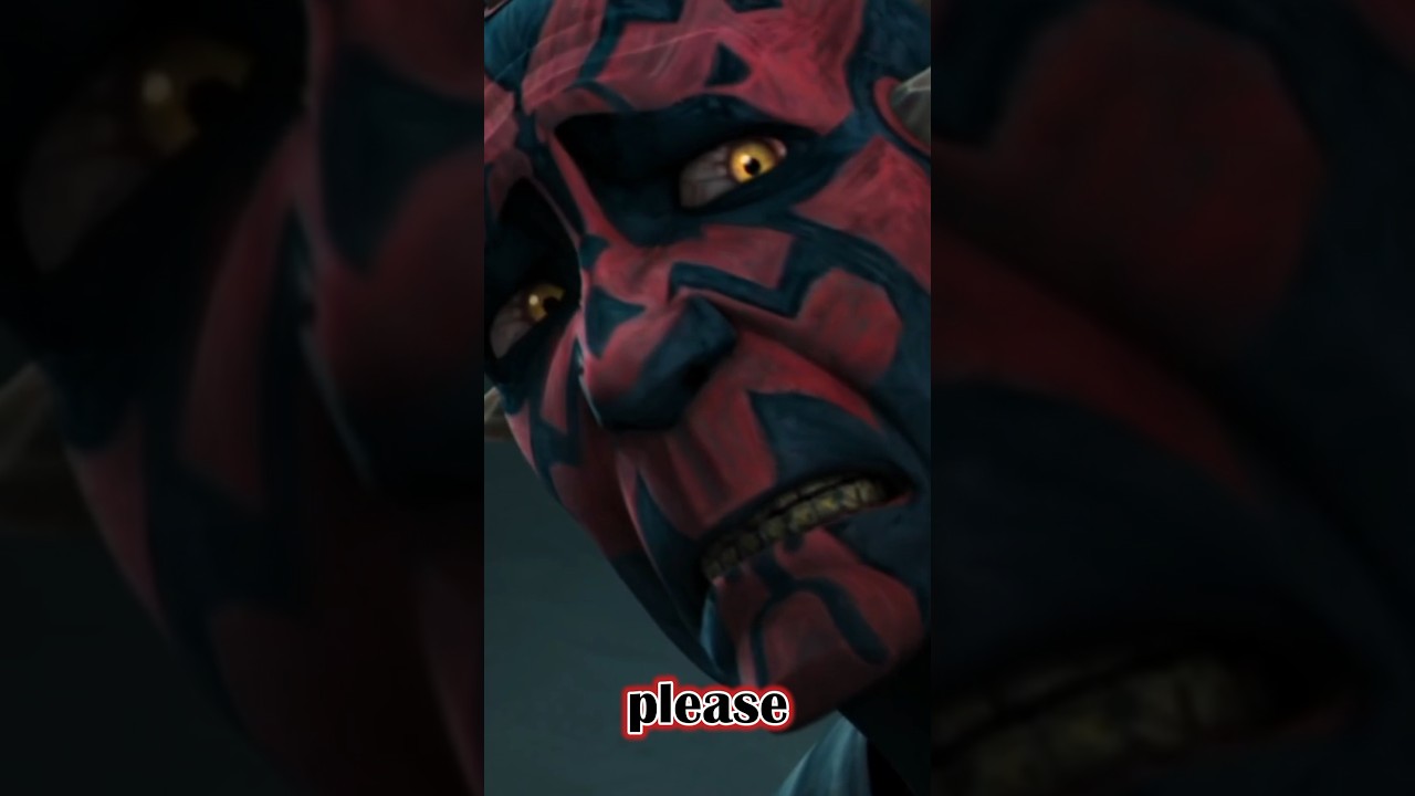 Did You Know the Irony Behind Maul Begging Sidious??