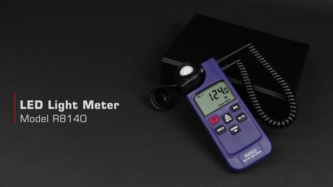 R8140 LED Light Meter