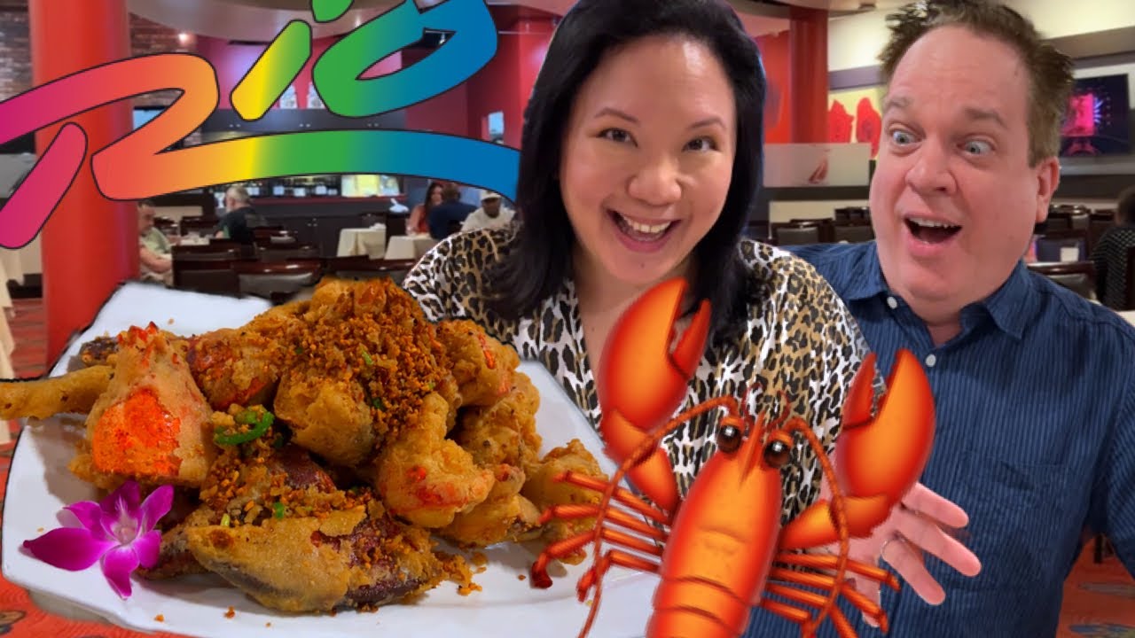 Rio Las Vegas LOBSTER Feast! Luxurious Seafood & Lobster at Hidden Gem Chinese Restaurant KJ Dim Sum