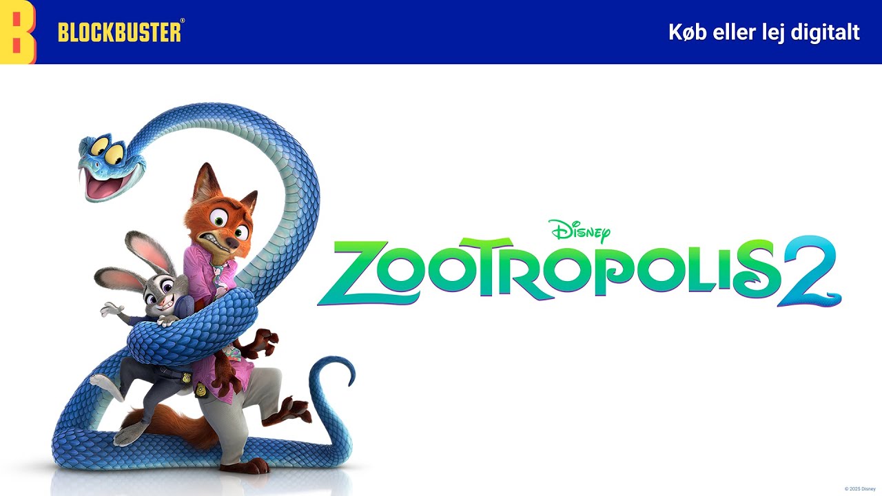 K&oslash;b eller lej ZOOTROPOLIS 2 p&aring; Blockbuster.dk 🍿