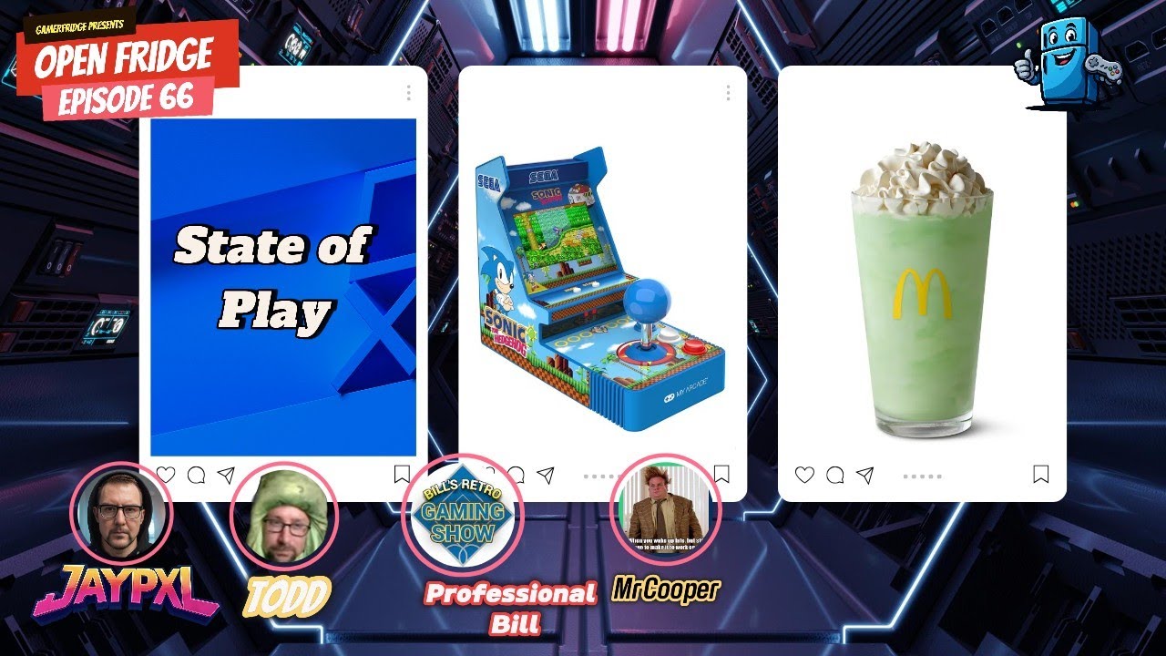 Open Fridge EP 66 : State of Play | Sonic? | Time to Shake