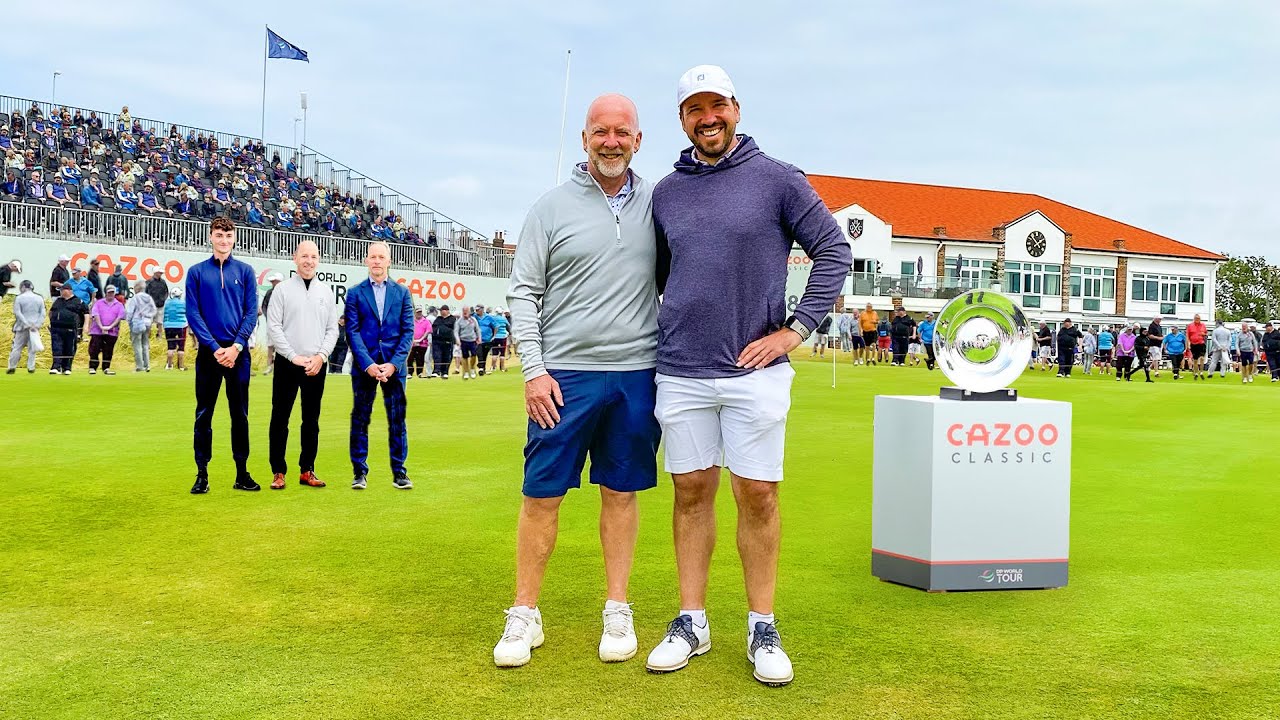 I won a TOUR pro-am with MY DAD!