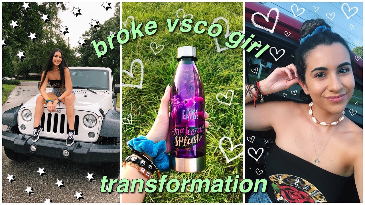 Becoming the Ultimate BROKE VSCO Girl for a Day | Just Sharon