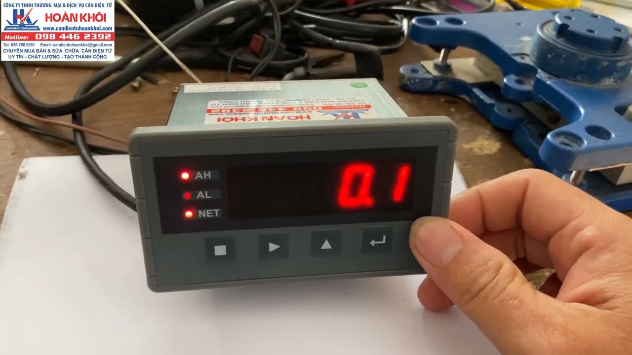 Hướng Dẫn Hiệu Chuẩn Calibration Indicator BST106 B60S