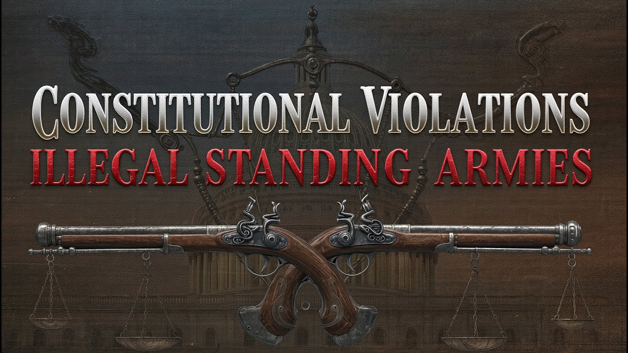 UNDERSTANDING THE CONSTITUTION | Ban on Illegal Standing Armies
