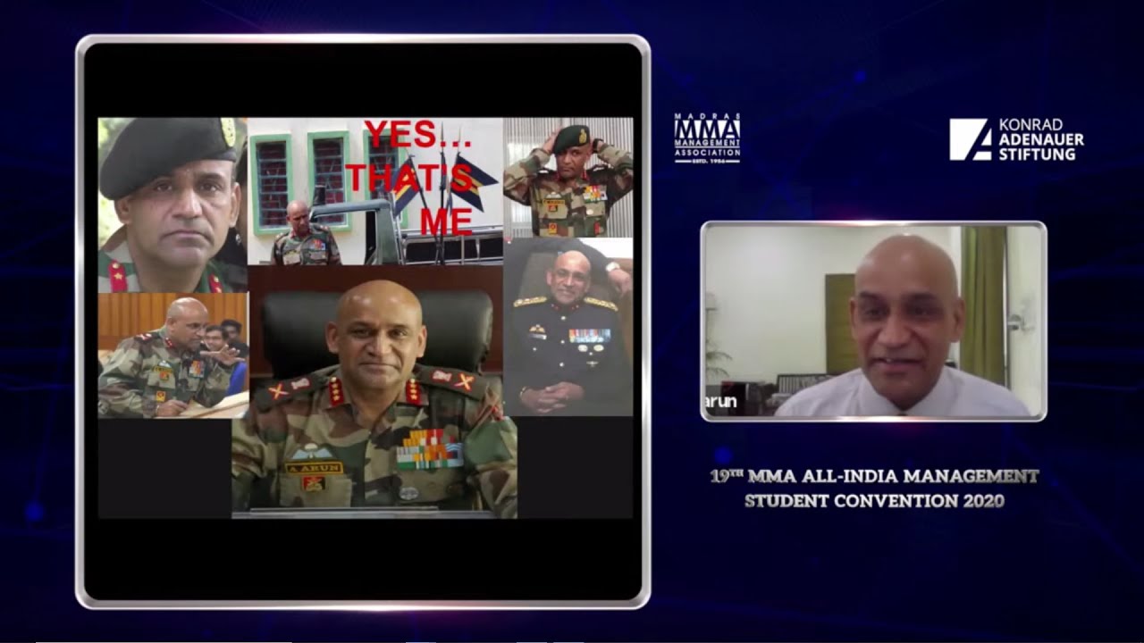 Leadership and Purpose by Lt Gen A Arun, YSM, SM, VSM