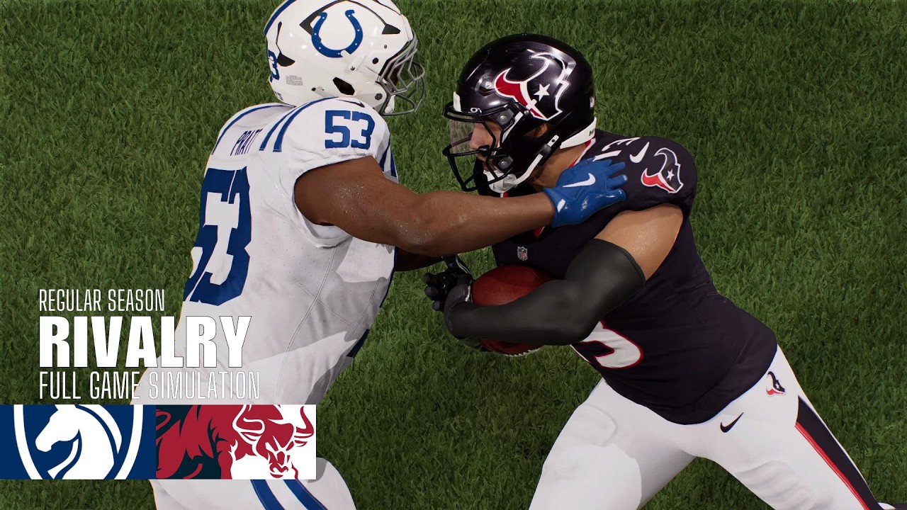 Colts vs. Texans | 2026 Rivalry Game | Madden NFL 26 Simulation