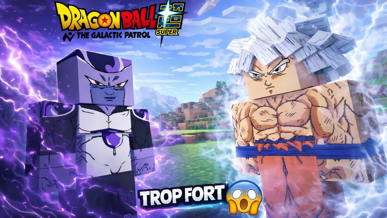 DRAGON BALL SUPER GALACTIC PATROL dans Minecraft ! Dragon block C