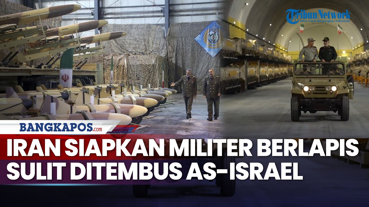 Strategi Cerdik Iran, Siapkan Militer yang Berlapis Sulit Ditembus AS-Israel